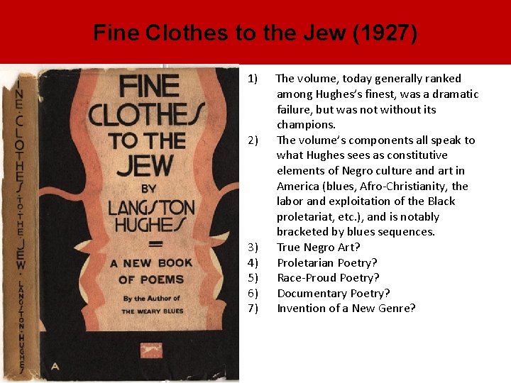 Fine Clothes to the Jew (1927) 1) 2) 3) 4) 5) 6) 7) The