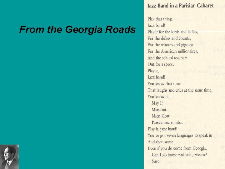 From the Georgia Roads From the Georgia Roads