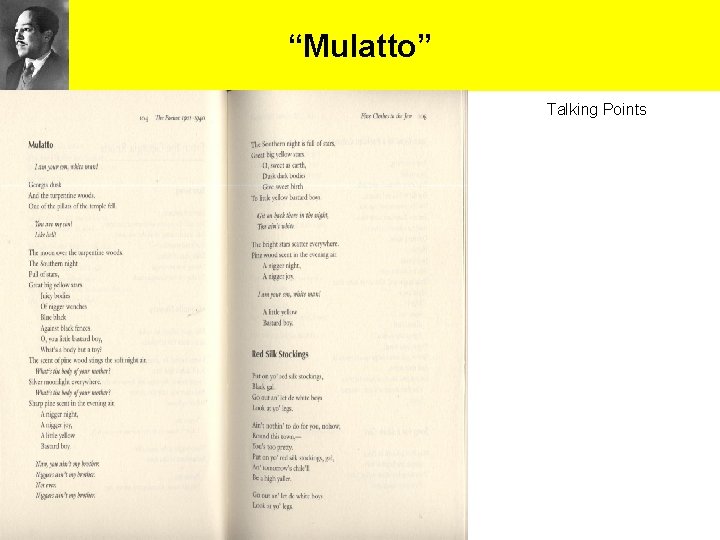 “Mulatto” Talking Points 