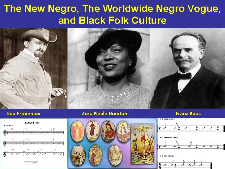 The New Negro, The Worldwide Negro Vogue, and Black Folk Culture Leo Frobenius Zora