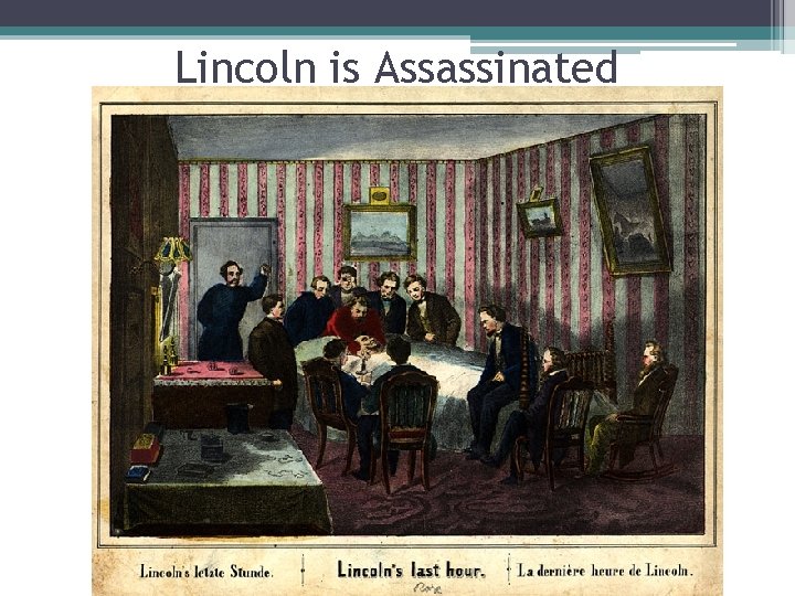 Lincoln is Assassinated 