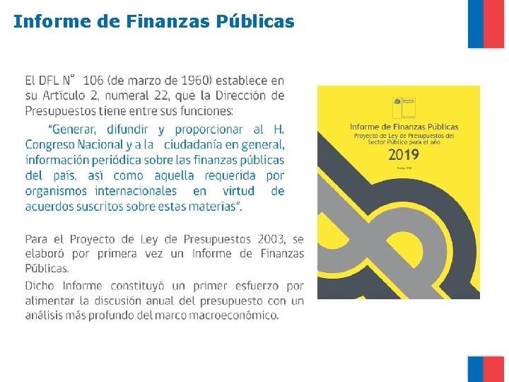 Informe de Finanzas Públicas 