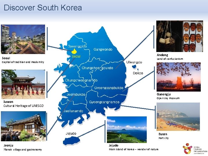 Discover South Korea Andong Seoul Land of confucianism Capital of tradition and modernity Gyeongju