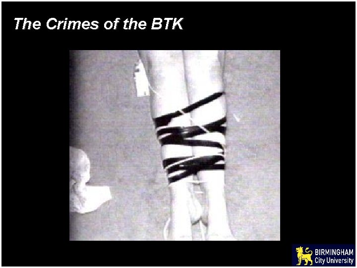 The Crimes of the BTK 