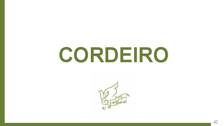 CORDEIRO 42 