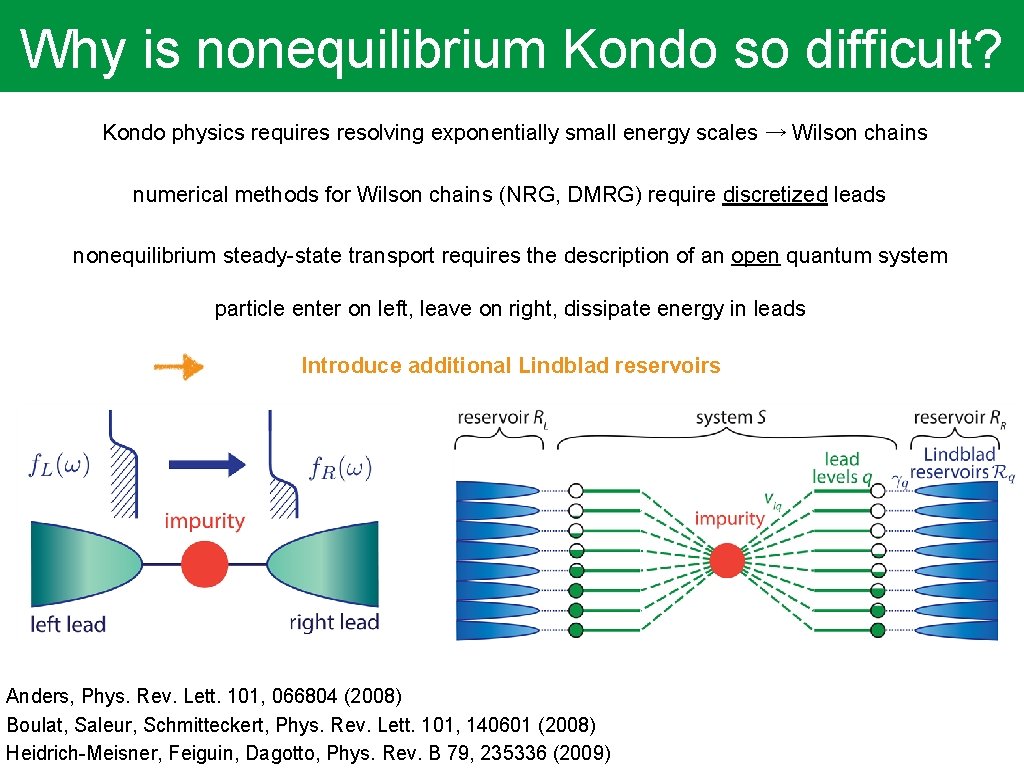 Why is nonequilibrium Kondo so difficult? Kondo physics requires resolving exponentially small energy scales