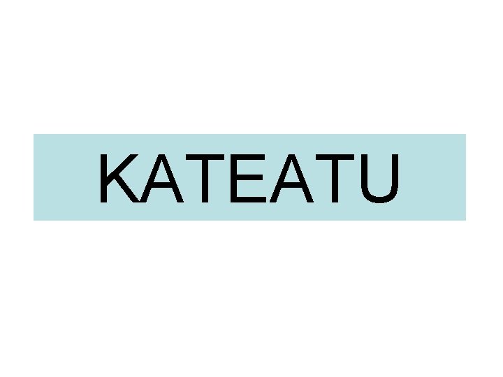 KATEATU 