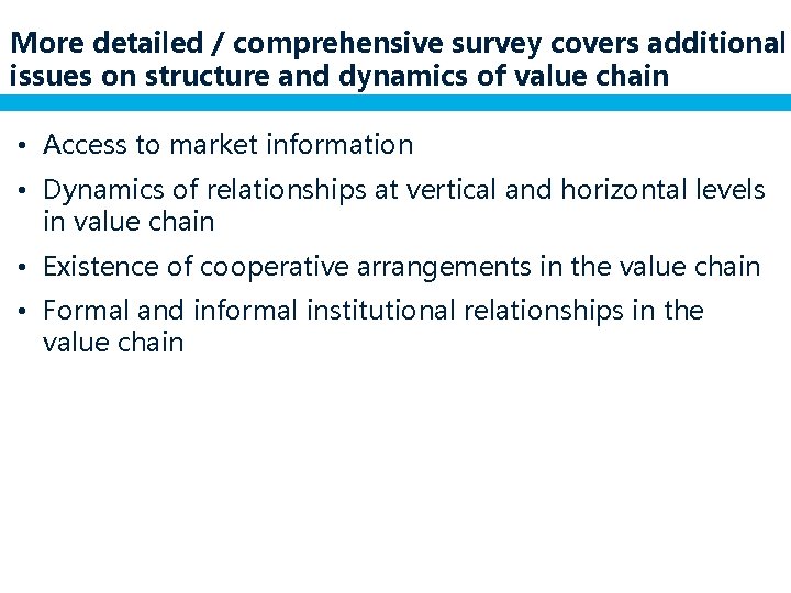 More detailed / comprehensive survey covers additional issues on structure and dynamics of value
