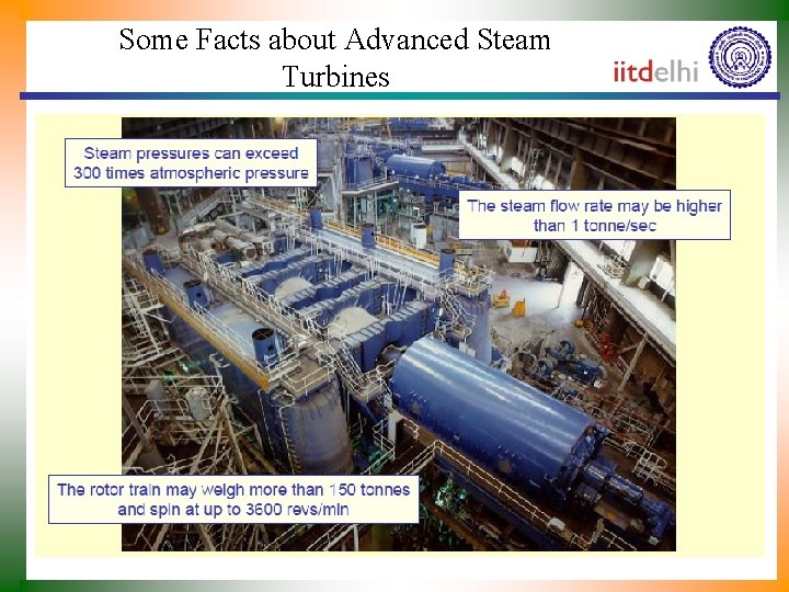 Some Facts about Advanced Steam Turbines 