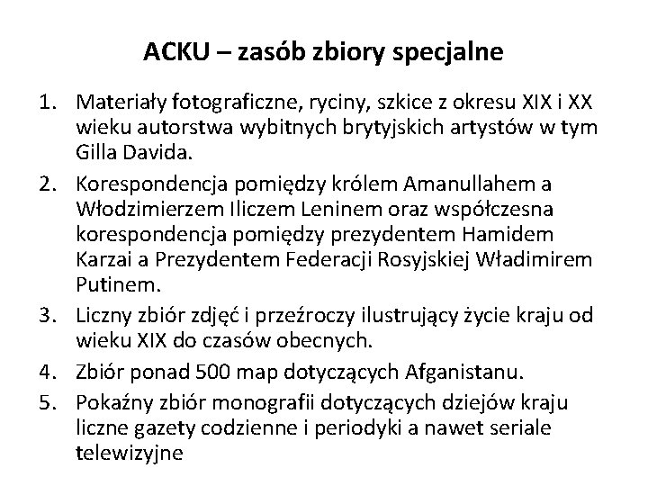 ACKU – zasób zbiory specjalne 1. Materiały fotograficzne, ryciny, szkice z okresu XIX i