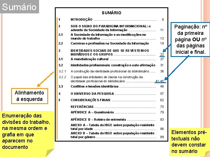 Sumário SUMÁRIO 1 INTRODUÇÃO. . . . . 2 SOB O SIGNO DO PARADIGMA Sumário SUMÁRIO 1 INTRODUÇÃO. . . . . 2 SOB O SIGNO DO PARADIGMA