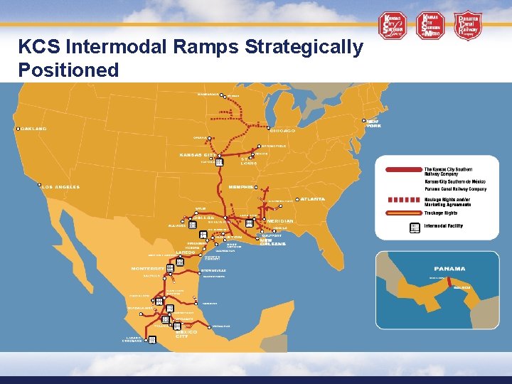 KCS Intermodal Ramps Strategically Positioned 