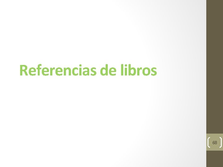 Referencias de libros 68 