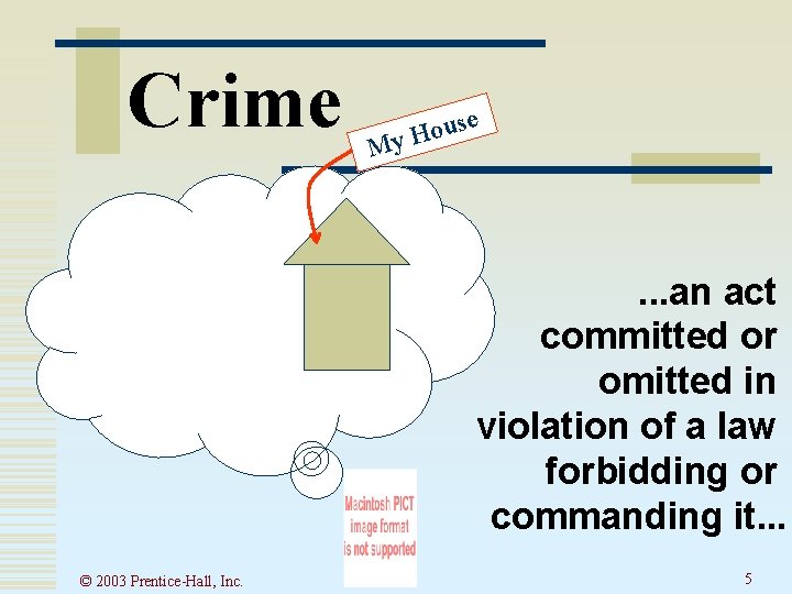 Crime use o H My . . . an act committed or omitted in Crime use o H My . . . an act committed or omitted in