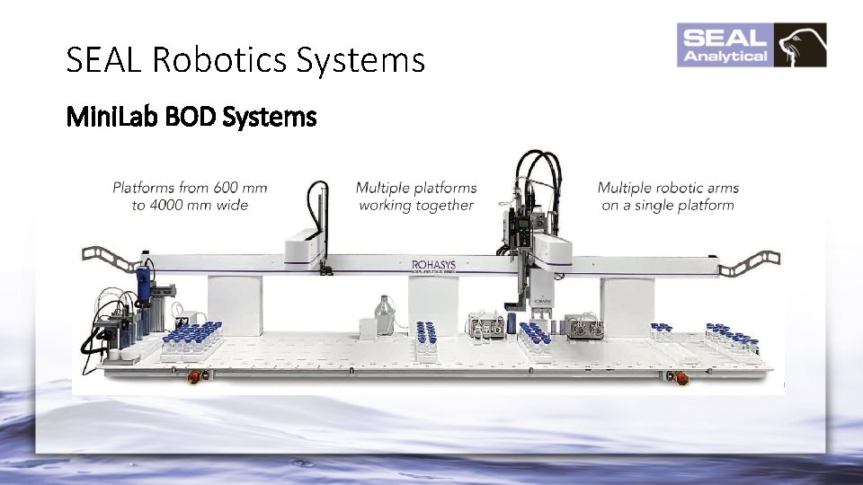 SEAL Robotics Systems Mini. Lab BOD Systems 