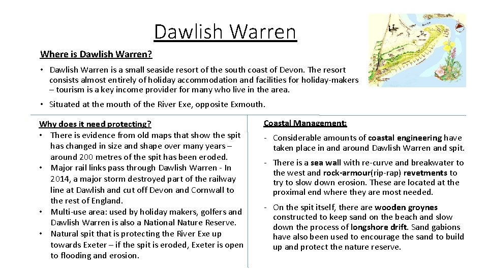 Dawlish Warren Where is Dawlish Warren? • Dawlish Warren is a small seaside resort