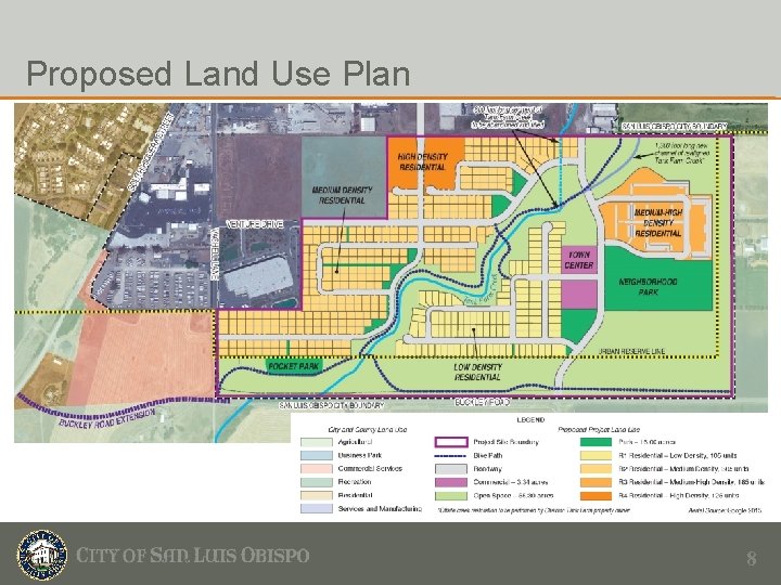 Proposed Land Use Plan 8 