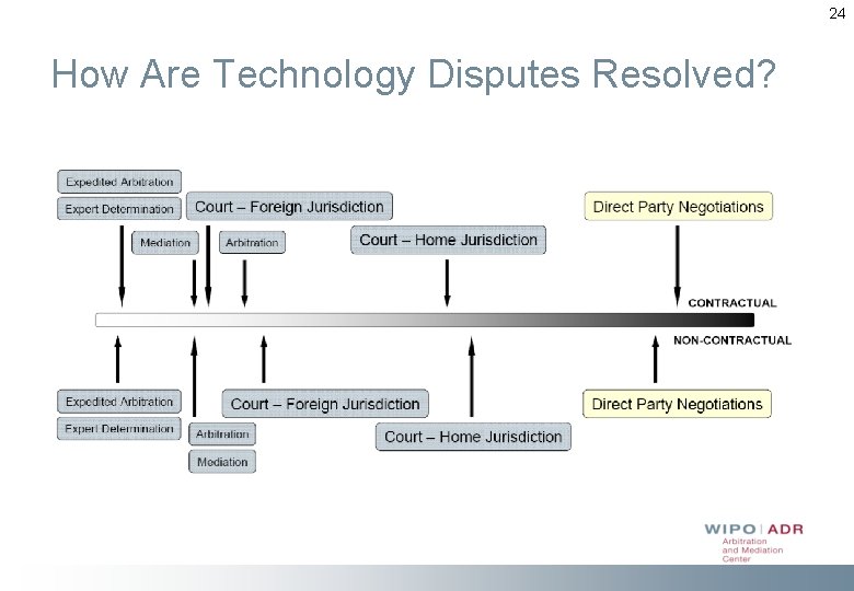 24 How Are Technology Disputes Resolved? 