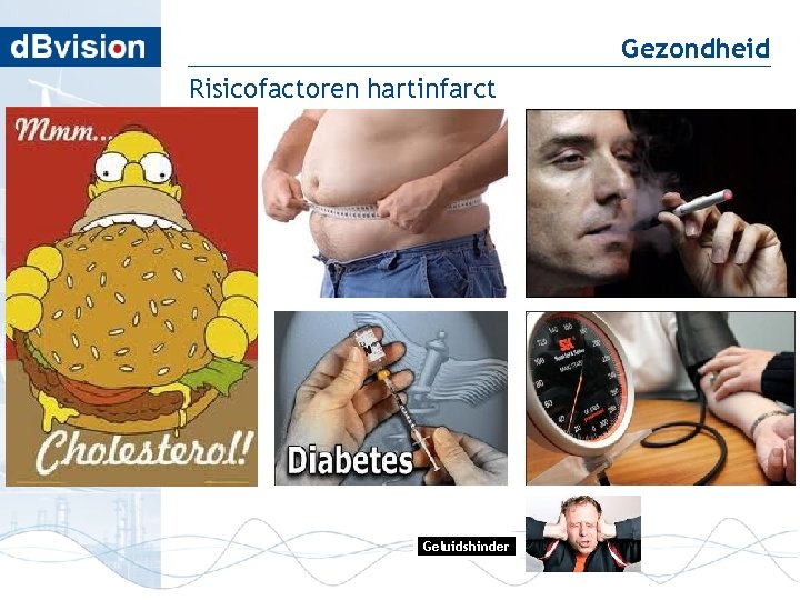 Gezondheid Risicofactoren hartinfarct blafd Geluidshinder 