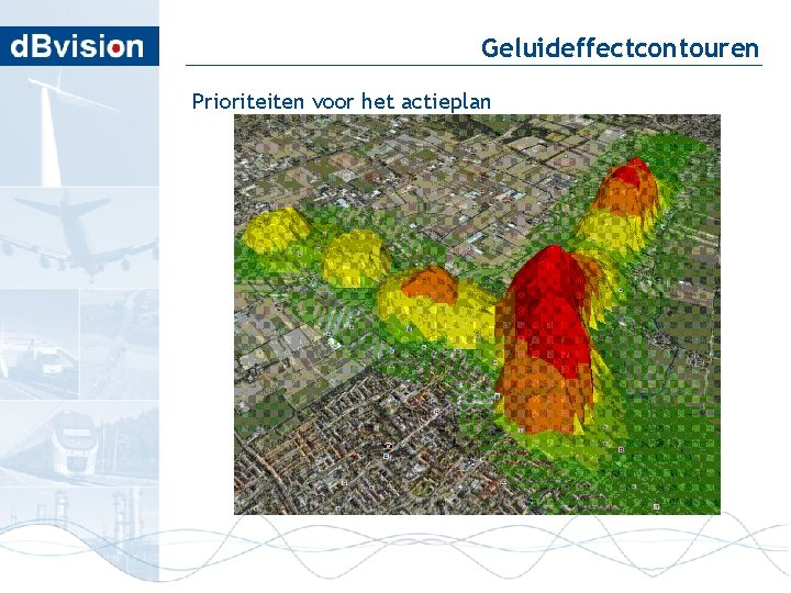 Geluideffectcontouren Prioriteiten voor het actieplan 