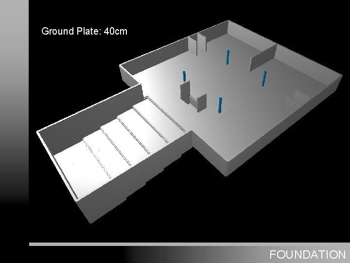 Ground Plate: 40 cm FOUNDATION 