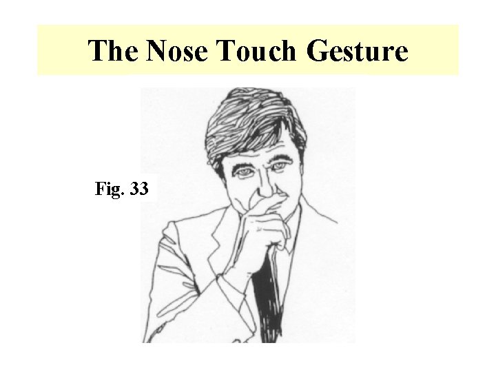 The Nose Touch Gesture Fig. 33 