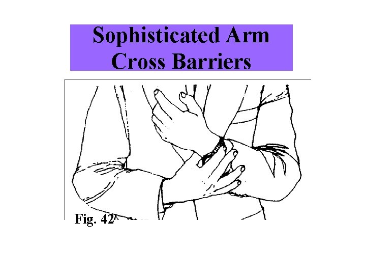 Sophisticated Arm Cross Barriers Fig. 42 