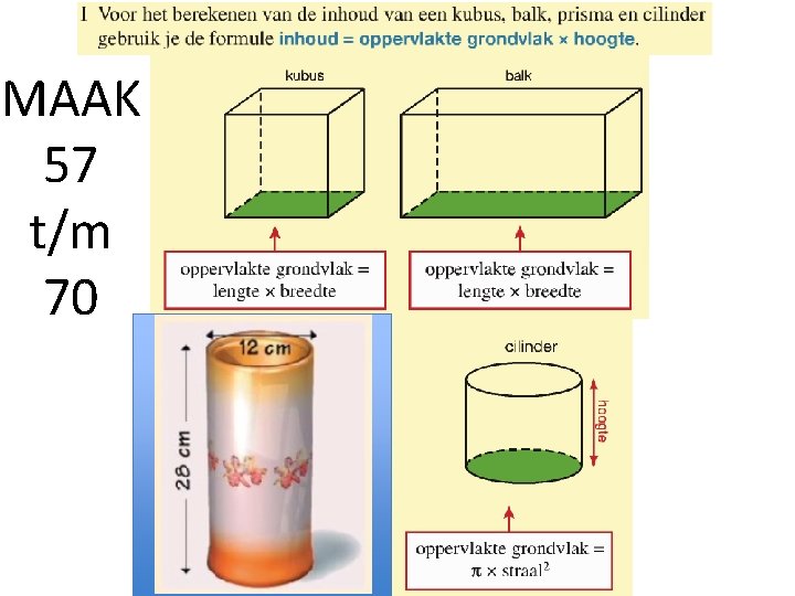 MAAK 57 t/m 70 