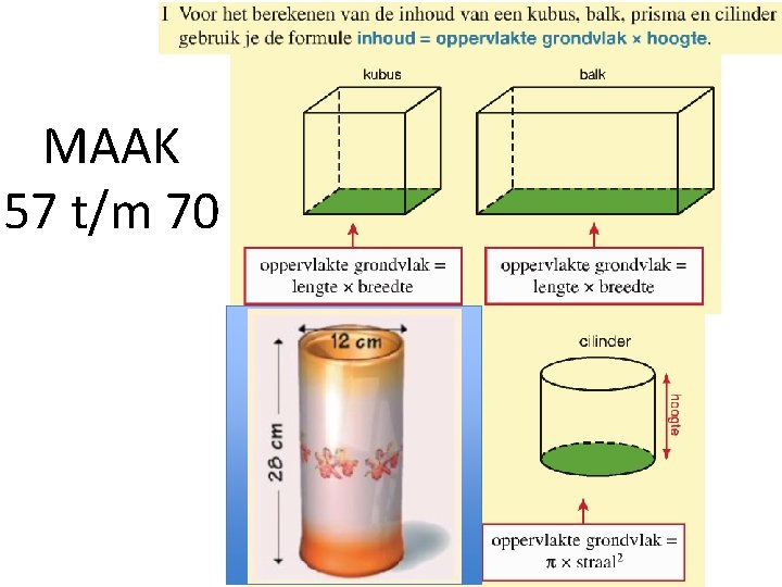 MAAK 57 t/m 70 