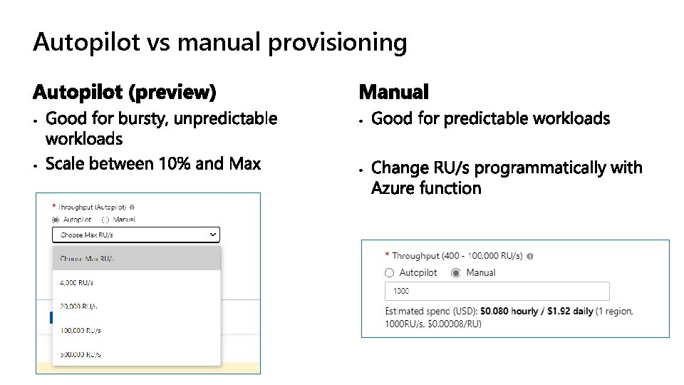 Autopilot vs manual provisioning Autopilot vs manual provisioning
