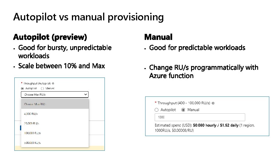 Autopilot vs manual provisioning 