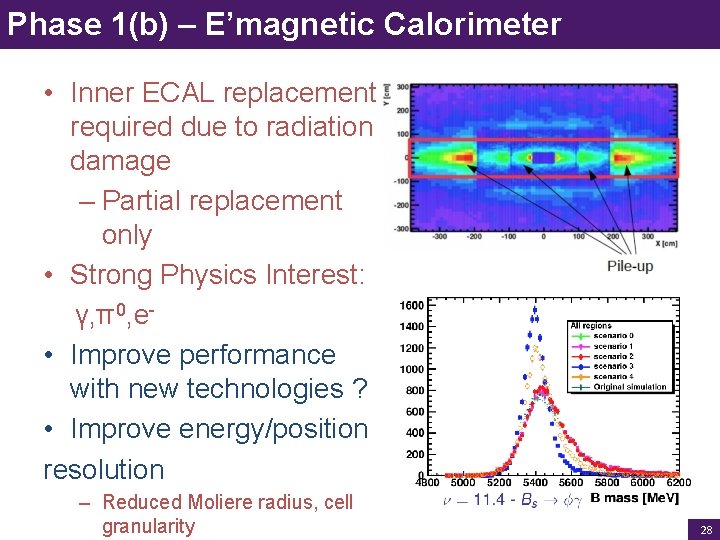 Phase 1(b) – E’magnetic Calorimeter • Inner ECAL replacement required due to radiation damage