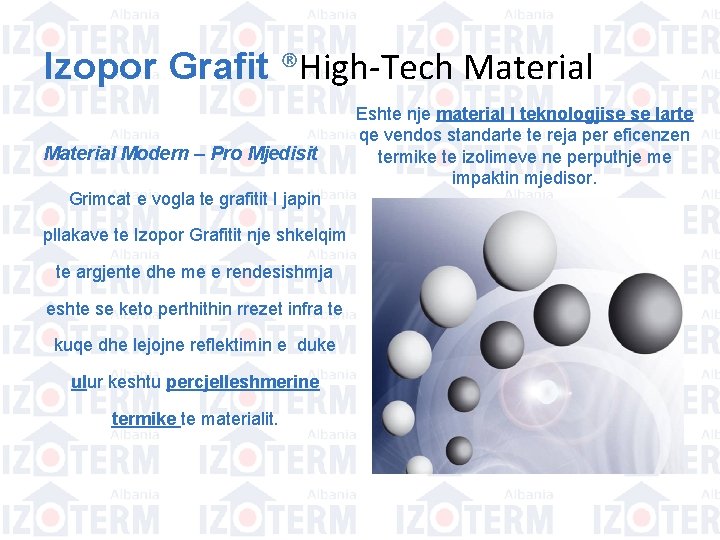 Izopor Grafit ®High-Tech Material Modern – Pro Mjedisit Grimcat e vogla te grafitit I