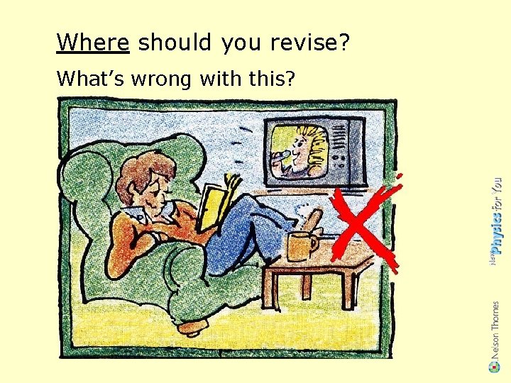 Where should you revise? What’s wrong with this? 