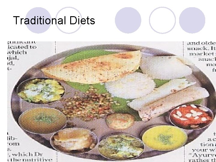 Traditional Diets 