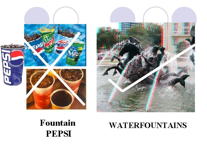 Fountain PEPSI WATERFOUNTAINS 