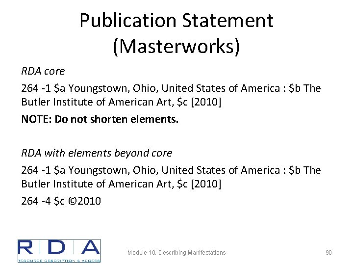 Publication Statement (Masterworks) RDA core 264 -1 $a Youngstown, Ohio, United States of America