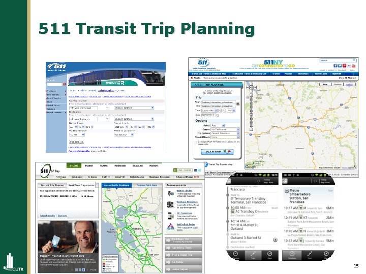 511 Transit Trip Planning 15 