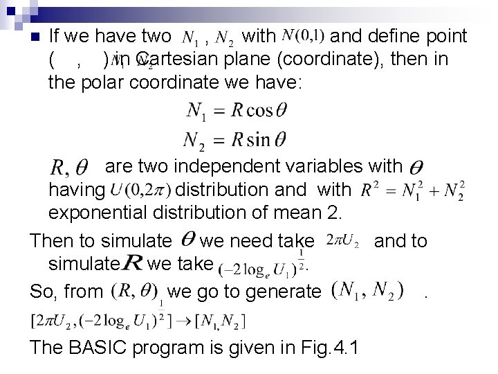 n If we have two , with and define point ( , ) in