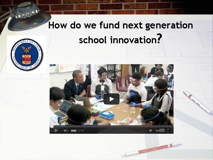 How do we fund next generation school innovation? 