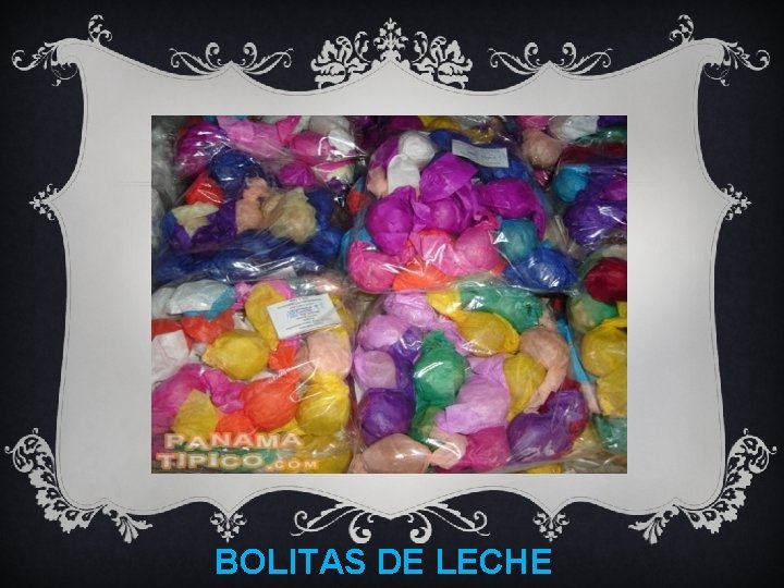 BOLITAS DE LECHE 