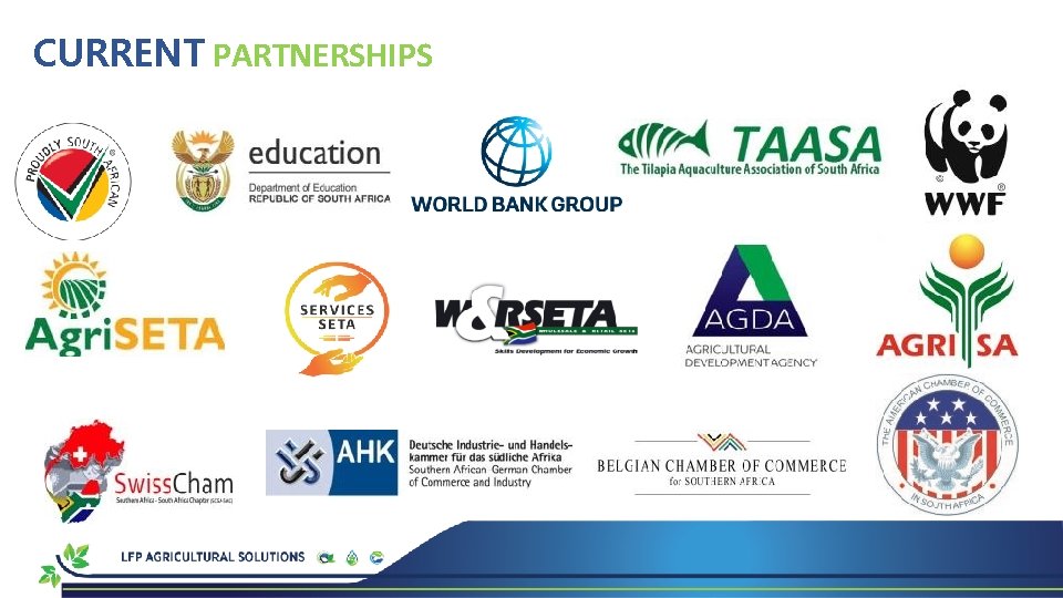 CURRENT PARTNERSHIPS 