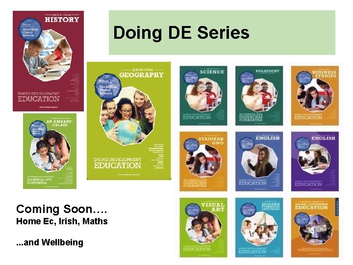 Doing DE Series Coming Soon…. Home Ec, Irish, Maths. . . and Wellbeing 