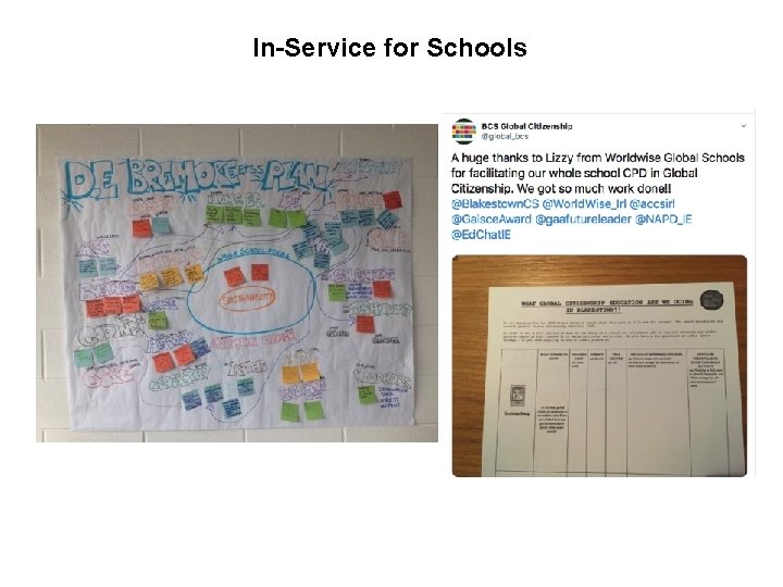 In-Service for Schools 