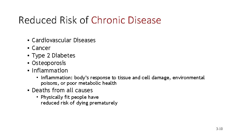 Reduced Risk of Chronic Disease • • • Cardiovascular Diseases Cancer Type 2 Diabetes