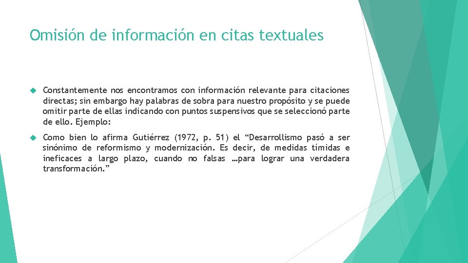 Ejercicios bsicos de citacin y referencias APA Qu