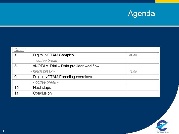 Agenda 4 