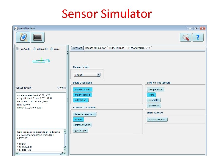 Sensor Simulator 51 