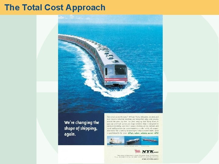 The Total Cost Approach 