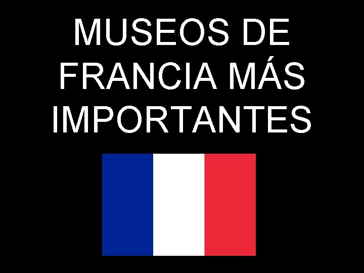 MUSEOS DE FRANCIA MÁS IMPORTANTES 